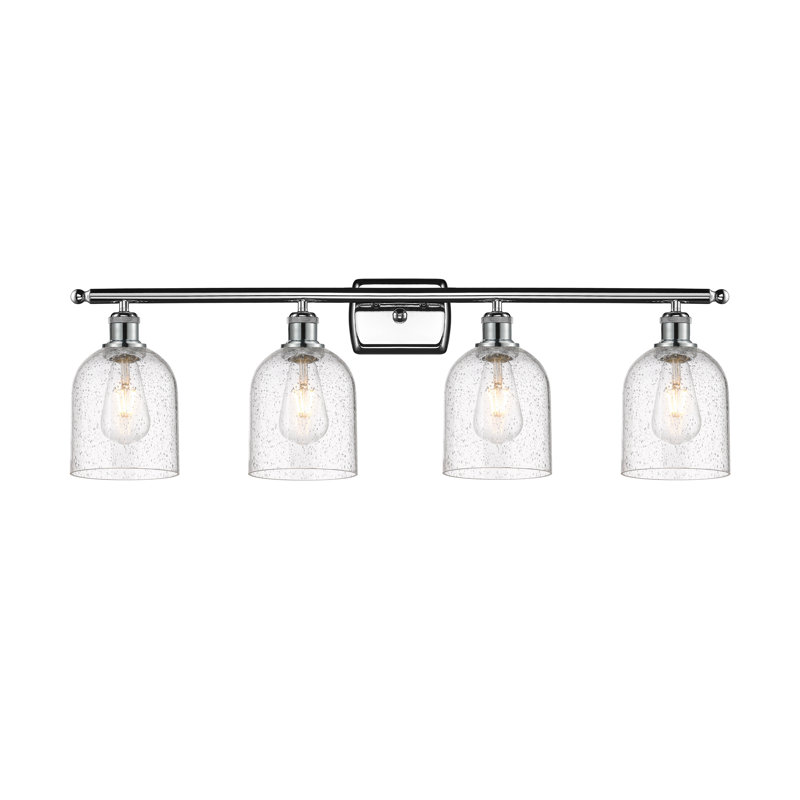 Anacaren 4 - Light Dimmable Vanity Light, Polished Chrome, Seedy