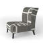 Fauteuil de chambre rembourré transitionnel Minimalist IV