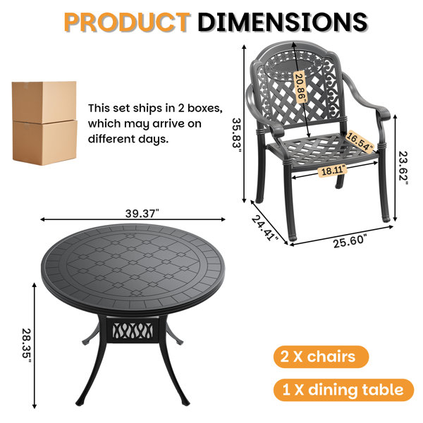 Dimensions du produit