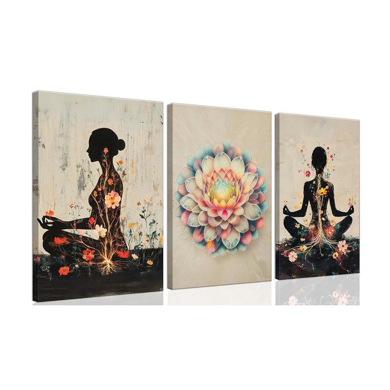 3 Piece Wrapped Canvas Print