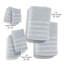  Ensemble de serviettes de bain 100% coton peigné 6 pièces - Serviettes de bain ultra douces et très absorbantes-1675285391-1674076599