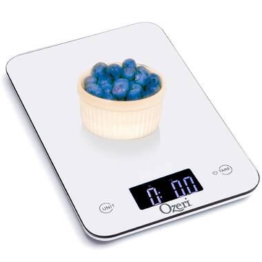  Ozeri Touch III 22 lbs (10 kg) Digital Kitchen Scale with Calorie  Counter, in Tempered Glass : Kitchen & Dining