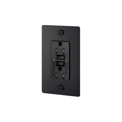 1G Duplex GFCI Outlet / Without Logo