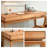 Contemporary Desk: Solid Wood & Efficient Storage-109912167