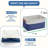 Storage Baskets for Shelves (4-Pack) – Fabric Closet Organizer Bins with PU Leather Handles, Collapsible Metal Frame for Linens, Toys, Towels in Living Room, Bedroom, and Nursery-1487278908