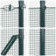 Vidaxl Fence With Posts Steel-116797939-116797954