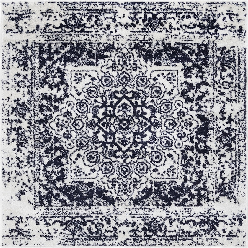 Endesha Oriental Indoor Rug, Square 4'