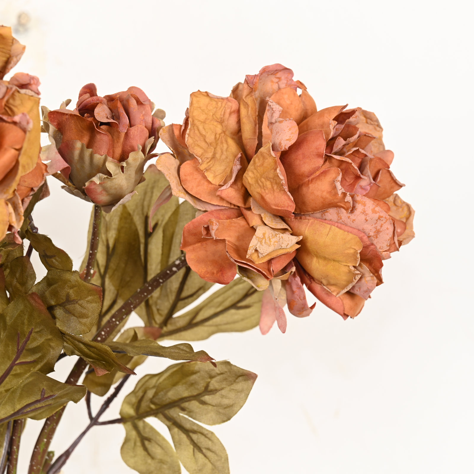 Peony Floral Arrangement, Orange