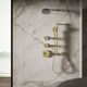 Statement™ Oval Multifunction Showerhead with Katalyst Air-Induction Technology