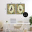 Ensemble de cadres flottants 2 pièces Country Floral Duck Portraits, design par Yen-720717556-720717545