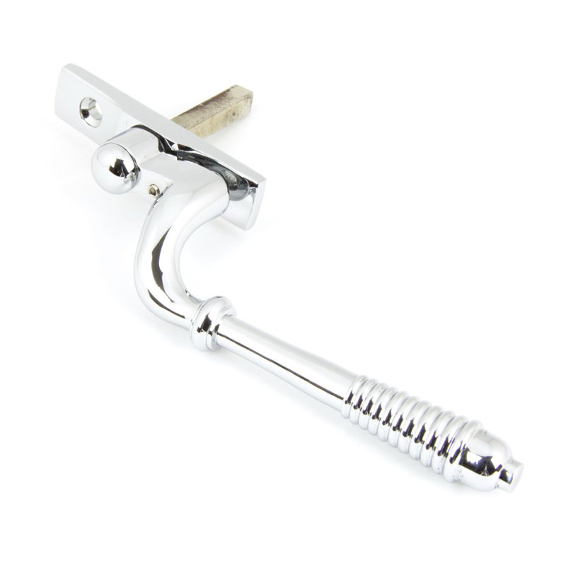 Reeded Espag Door Accessory, Polished Chrome
