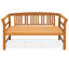 Aphan Solid Wood Eucalyptus Outdoor Bench