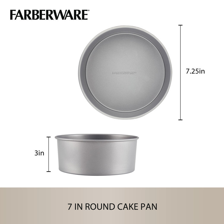 Round Cake Pan, Non-Stick, 7-In.