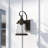 Darya Kirklin Seeded Glass Outdoor Wall Lantern-1223586774-1223586779
