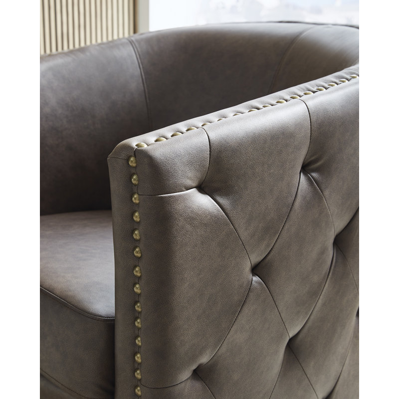 Chaise d'appoint Brentlow, Gris