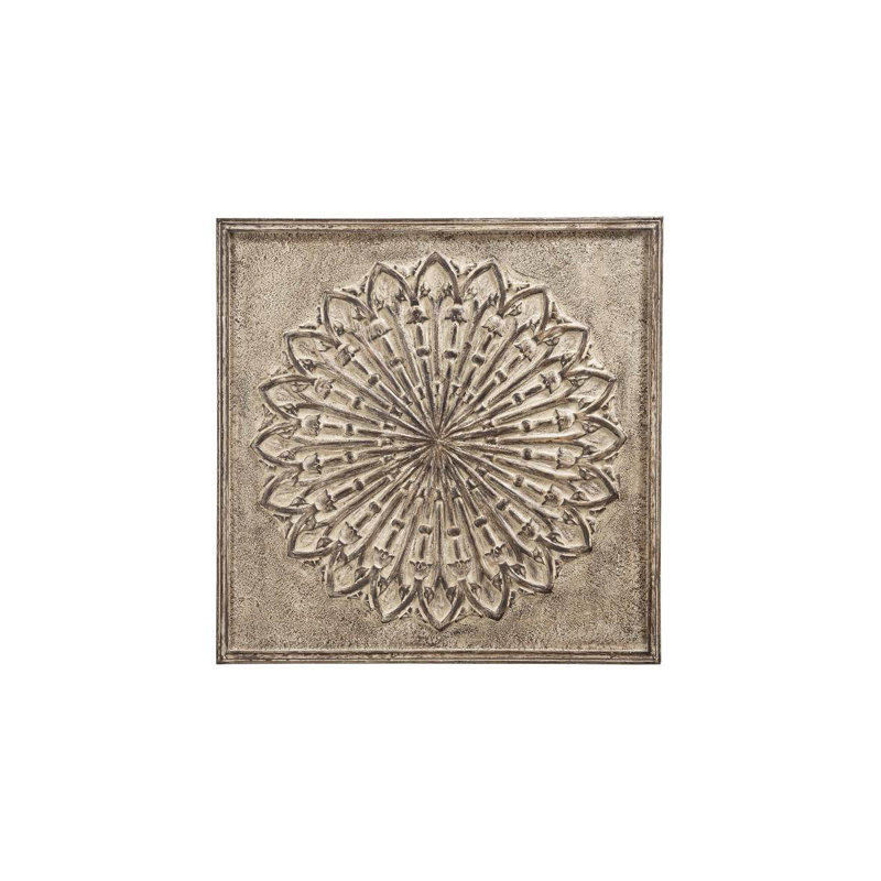Wall Decor on MDF, 90cm H x 4cm W x 90cm D