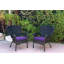 Chaise de patio avec coussins Batchelder-573992338-573992334