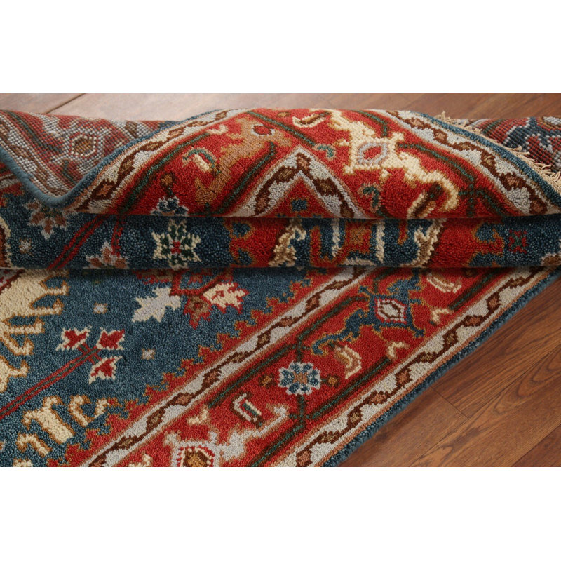 Tapis oriental bleu Khotan