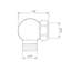 Exposed Shower Valve Outlet And Connector-54540484