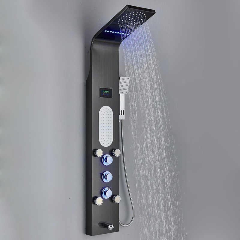 50.39'' Shower Panel with Fixed Shower Head