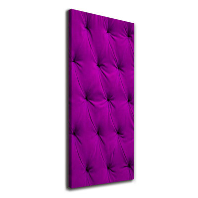 Velvet Wall - Wrapped Canvas Print