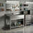 33'' Stainless Steel Utility Sink, Free Standing Laundry Tub For Laundry room, Workshop, Garage, Greenhouse, Pet Care