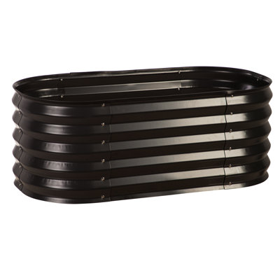 Lawryn Metal Raised Garden Bed