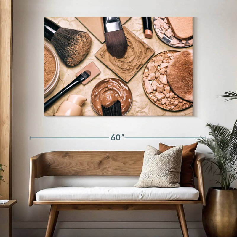 Shuttleworth Nude Makeup, 34" H x 51" W