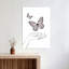 Delicate Hand Butterflies Contemporary Modern Butterfly Wall Art Print 1 Piece Wrapped Canvas Wall Art-213299533
