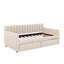 Lit de jour simple tapissier avec tiroirs-949229622