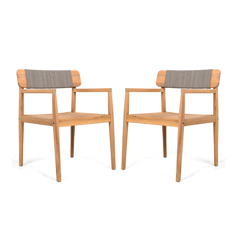 Chaises de salle à manger Corwyn, Gris