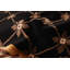 Tapis noir Aubusson 5 pi 11 po x 8 pi 11 po