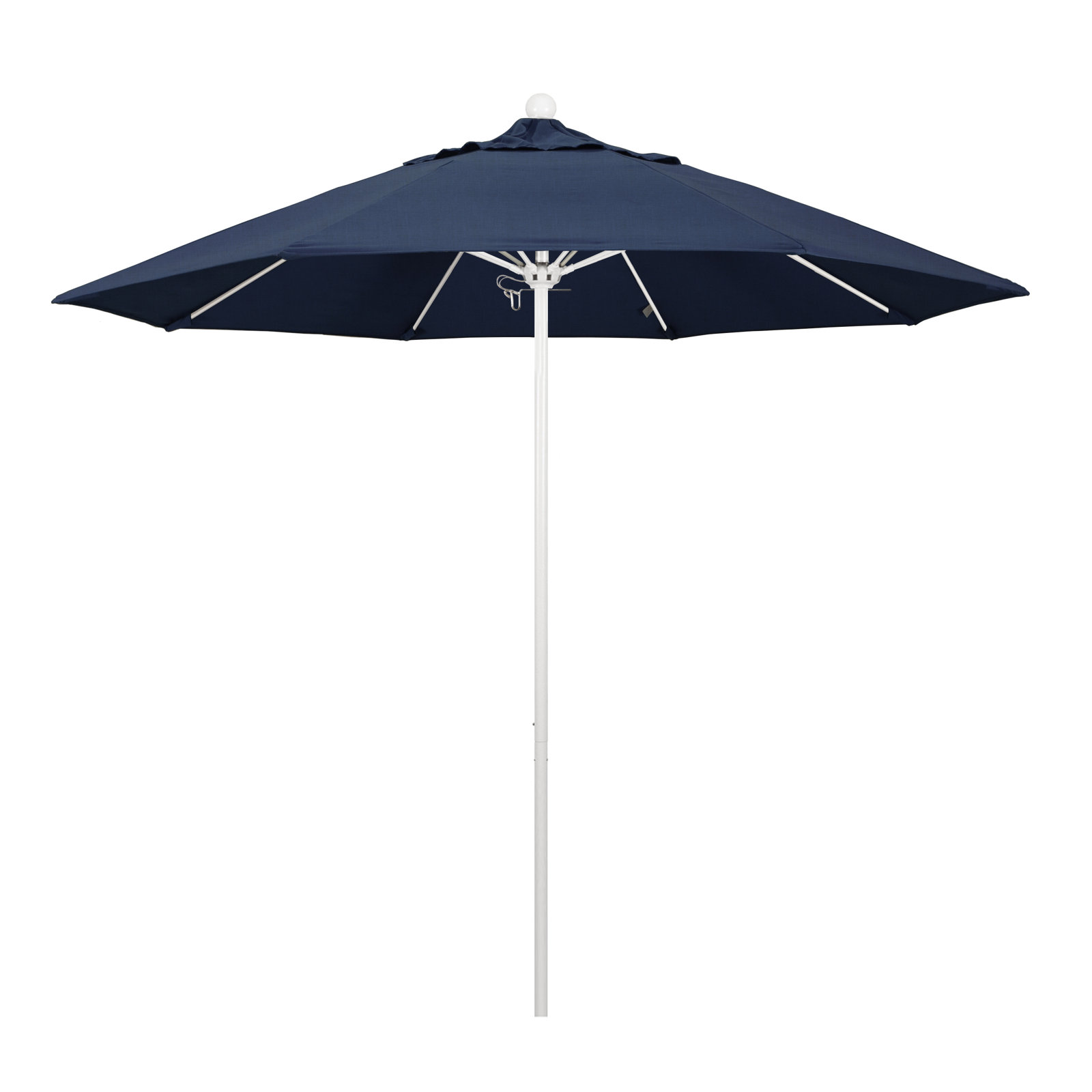 Maria 108'' Sunbrella® Outdoor Umbrella, Spectrum Indigo Sunbrella®, White