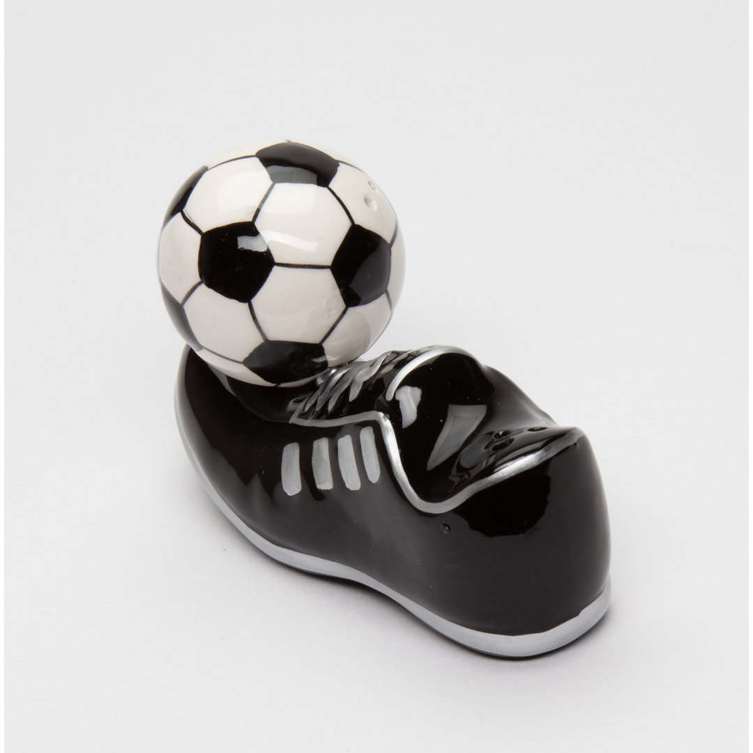 Cosmos Gifts Soccer Shoes 2-Piece Salt and Pepper Shaker Set Cosmos Gifts