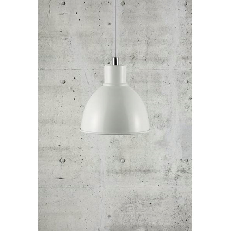 Maddi 1 - Light Dome Pendant, White