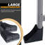 Escabeau à 3 marches avec plateau à outils intégré Jelks, capacité de 331 lb, marchepied en acier pliable-612333561
