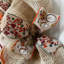 Couronne de citrouille en jute