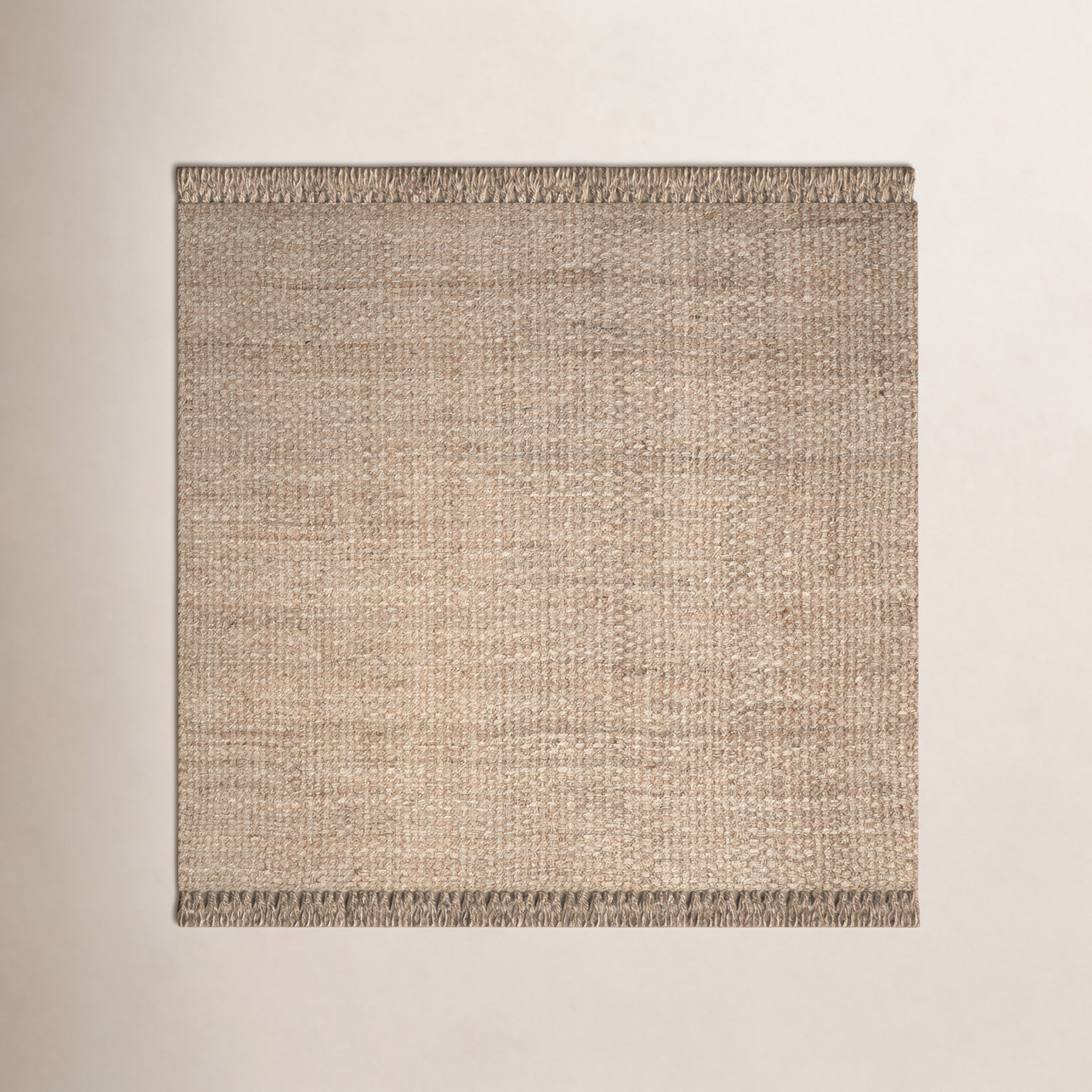 Parkerfield Natural Hand-Woven Jute Rug, Square 10'
