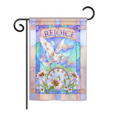 Double Sided Polyester House Flag