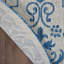 Tapis intérieur / extérieur gris / bleu Trofin-55379090