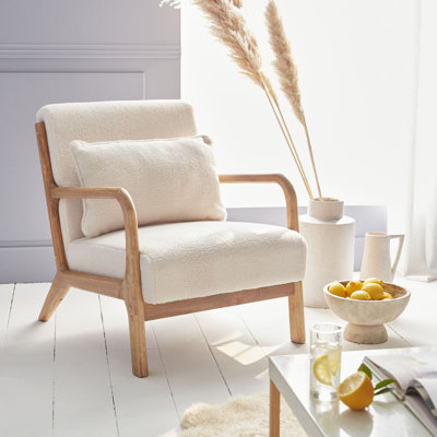 Dungannon 80Cm Scandy-style Wide Armchair