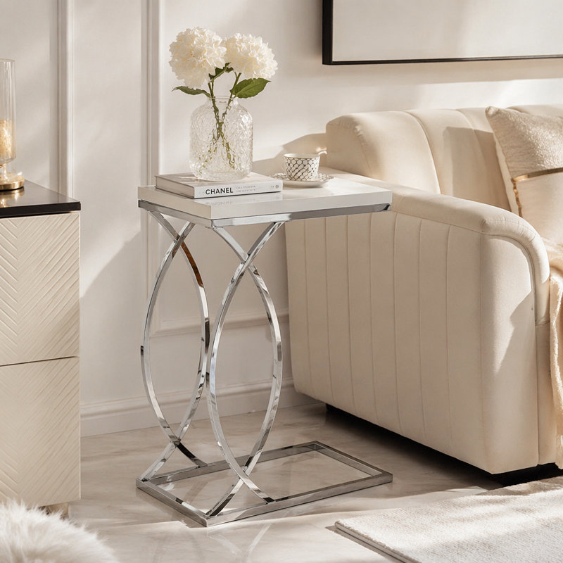 Chic Contemporary Side Table with Versatile Functionality and Enduring Appeal