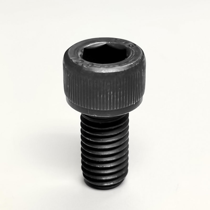 FixtureDisplays® 25PK M10 X 20mm Pitch 1.50 Hex Socket Head Screw Knurled Cap Screws Bolts, Black 15709-screw-25PK