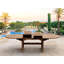 Sahara Outdoor 11 - Piece Teak Dining Set with Cushions