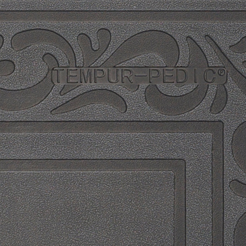 Tempur-Pedic Anti-Fatigue Non-Skid Kitchen Mat, Pewter