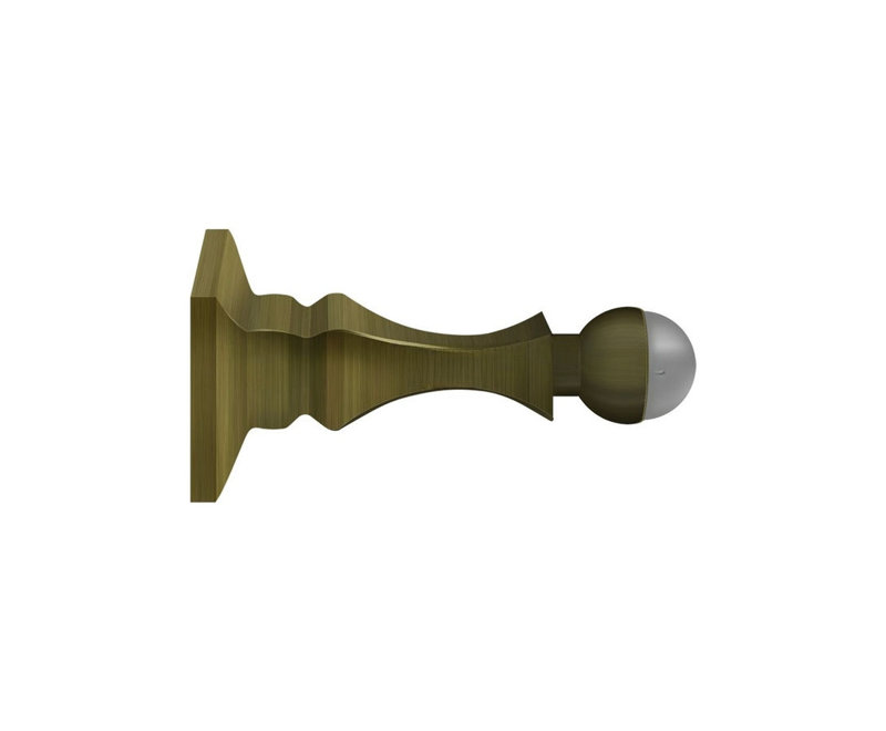 Kick Stop, Antique Brass