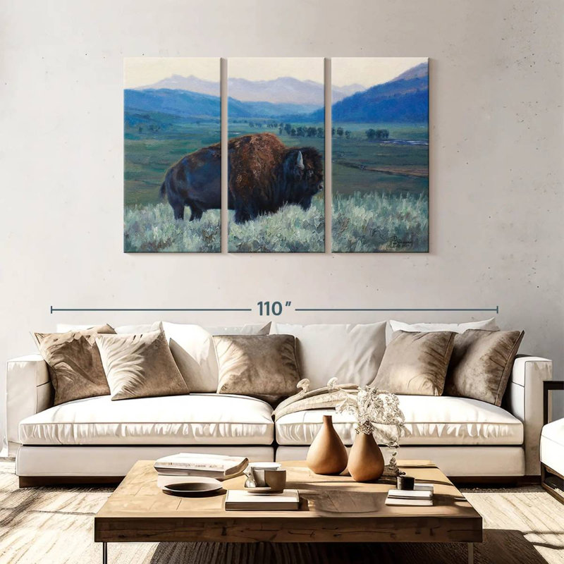 Brampt Lamar Dawn, 48" H x 74" W