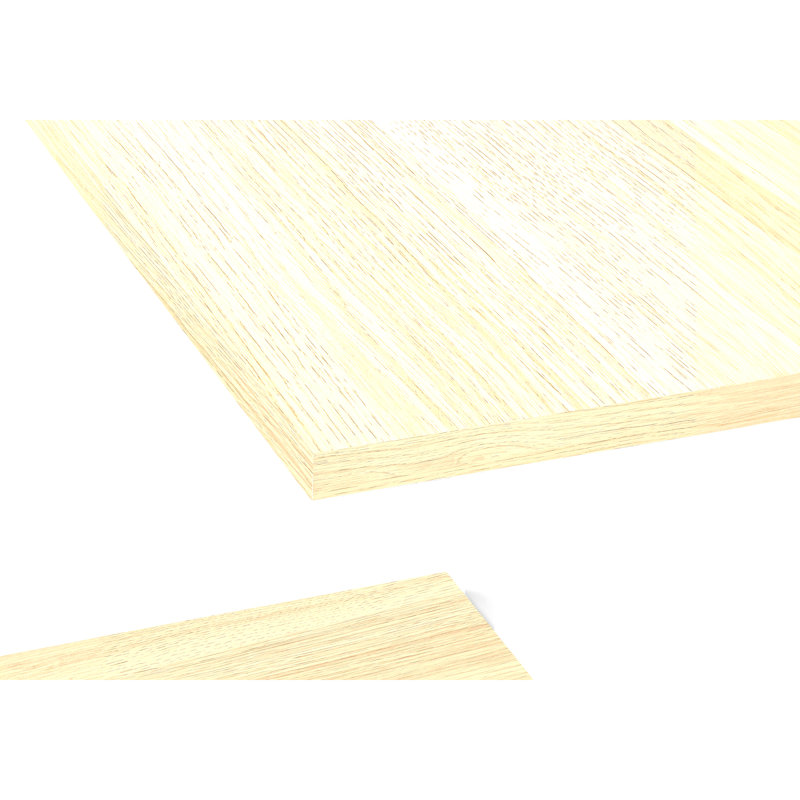 Table polyvalente en forme de C pour de multiples utilisations dans le salon et la chambre à coucher, Naturel