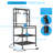 3d Printer Stand With Filament Storage & Power Outlet, Rolling 3d Printer Table For Ender 3/cr-10/prusa/anycubic, Heavy Duty 3-tier Metal Mobile 3d Printer Workstation, Black And Brown-900544011