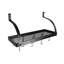 Gourmet Handcrafted Curved Arm Deep Bookshelf Wall Mounted Pot Rack-1410465302